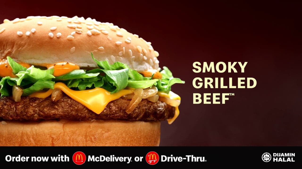McDonald's — McDonalds 'Smokey Grilled Beef' 6s