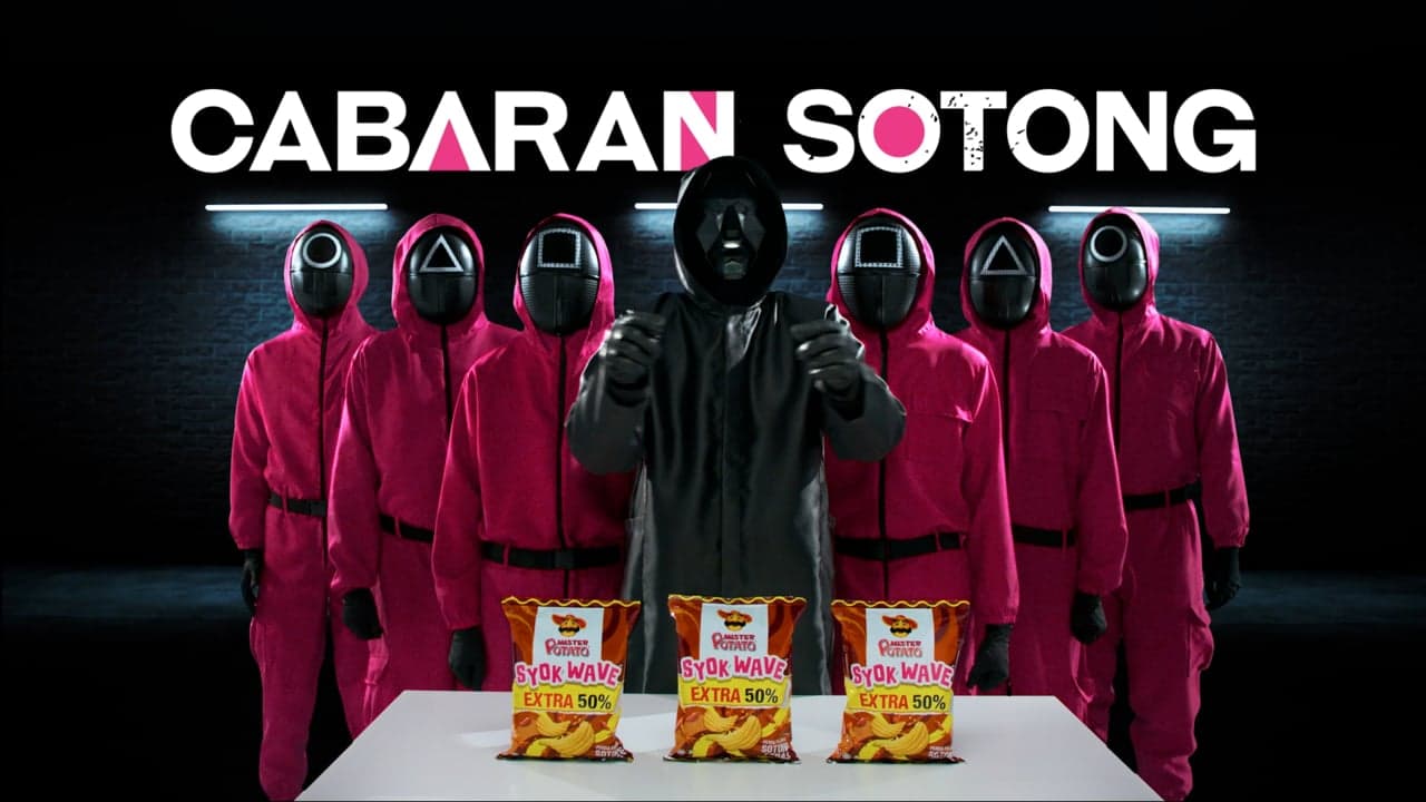 Mister Potato — Mister Potato HCS x Squid Game 'Cabaran Sotong'